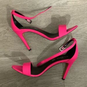 Aldo Fuchsia High Heel Sandals